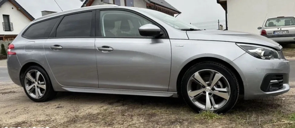 wielkopolskie Peugeot 308 cena 33900 przebieg: 65220, rok produkcji 2019 z Konin